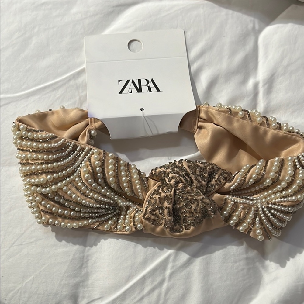 Zara Gold Twisted Hair Accessory